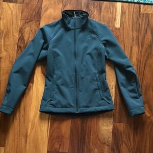 Women's Teal Northface Jacket XS